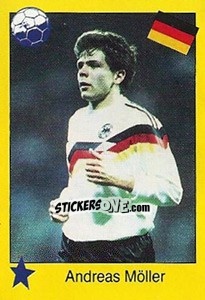 Sticker Andreas Möller - Euro 1992 - Manil