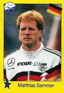 Cromo Matthias Sammer - Euro 1992 - Manil