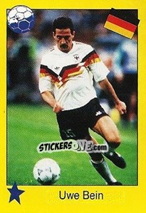 Sticker Uwe Bein - Euro 1992 n. 186 - Manil