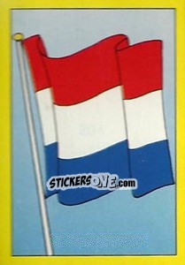 Cromo Bandeira - Euro 1992 - Manil
