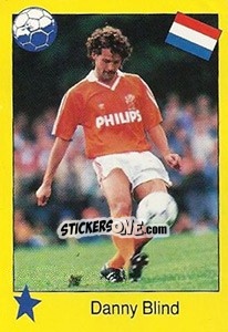 Sticker Danny Blind - Euro 1992 n. 197 - Manil