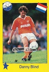 Cromo Danny Blind - Euro 1992 - Manil