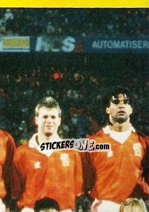 Sticker Equipe (puzzle 3) - Euro 1992 - Manil