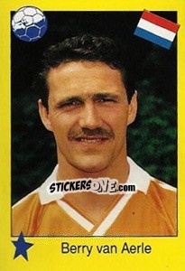 Figurina Berry van Aerle - Euro 1992 n. 210 - Manil