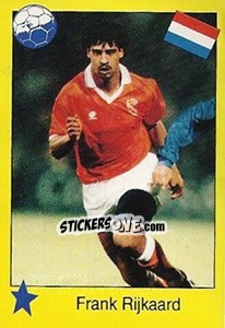 Sticker Frank Rijkaard - Euro 1992 n. 216 - Manil