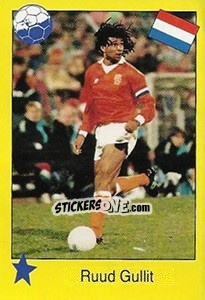 Sticker Ruud Gullit - Euro 1992 - Manil