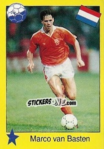 Cromo Marco van Basten - Euro 1992 - Manil