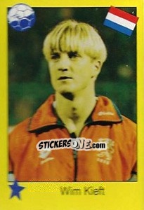 Cromo Wim Kieft - Euro 1992 - Manil