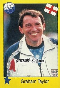 Sticker Graham Taylor - Euro 1992 - Manil