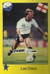 Sticker Lee Dixon - Euro 1992 - Manil