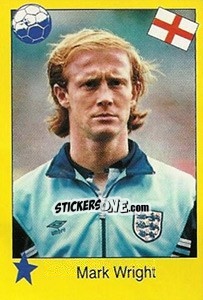 Sticker Mark Wright - Euro 1992 - Manil