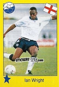 Sticker Ian Wright - Euro 1992 n. 254 - Manil
