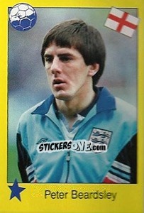 Sticker Peter Beardsley - Euro 1992 n. 256 - Manil