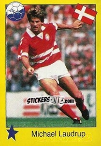 Sticker Michael Laudrup - Euro 1992 n. 261 - Manil