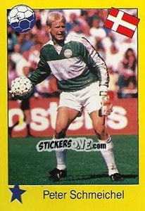 Sticker Peter Schmeichel - Euro 1992 n. 263 - Manil