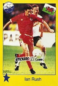 Sticker Ian Rush - Euro 1992 n. 267 - Manil