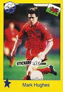 Sticker Mark Hughes - Euro 1992 n. 268 - Manil