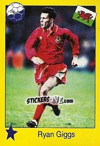 Sticker Ryan Giggs - Euro 1992 - Manil