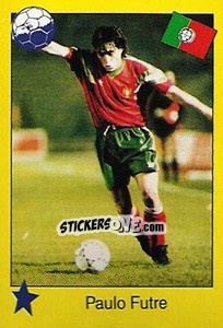 Sticker Paulo Futre - Euro 1992 n. 274 - Manil