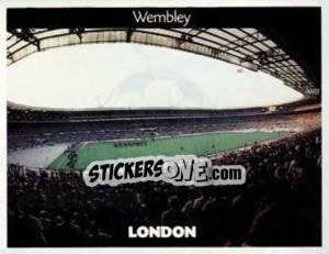Sticker London - Wembley - Euro 1996 n. 4 - Manil