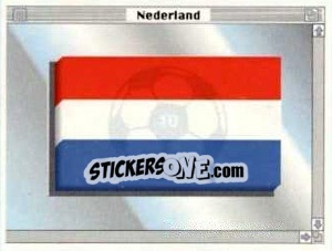 Sticker Bandeira - Euro 1996 n. 10 - Manil