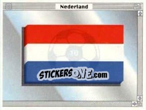 Sticker Bandeira - Euro 1996 - Manil