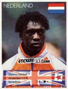 Sticker Clarence Seedorf - Euro 1996 n. 55 - Manil