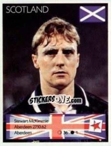 Sticker Stewart McKimmie - Euro 1996 n. 73 - Manil