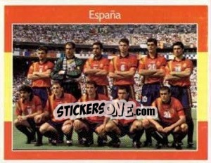 Sticker Equipe - Euro 1996 - Manil