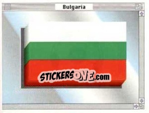 Cromo Bandeira - Euro 1996 n. 84 - Manil