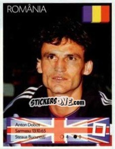 Sticker Anton Dobos - Euro 1996 - Manil