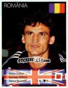 Cromo Anton Dobos - Euro 1996 - Manil