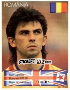 Sticker Ioan Lupescu - Euro 1996 - Manil