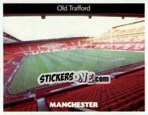 Sticker Manchester - Old Trafford - Euro 1996 n. 160 - Manil
