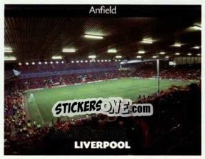 Sticker Liverpool - Anfield - Euro 1996 - Manil