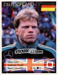 Sticker Oliver Kahn - Euro 1996 n. 172 - Manil