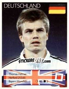 Sticker Thomas Helmer - Euro 1996 - Manil