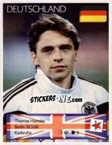 Sticker Thomas Hässler - Euro 1996 n. 181 - Manil