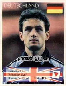 Sticker Heiko Herrlich - Euro 1996 - Manil