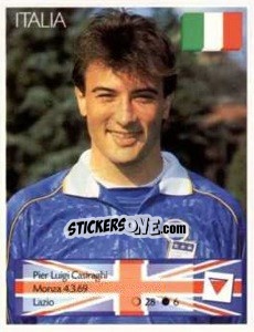 Cromo Pier Luigi Casiraghi - Euro 1996 n. 215 - Manil