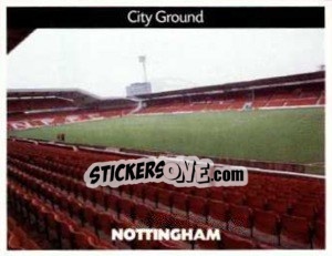 Sticker Nottingham - City Ground - Euro 1996 n. 238 - Manil