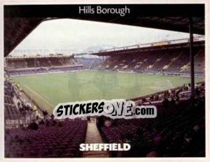 Sticker Sheffield - Hills Borough - Euro 1996 - Manil