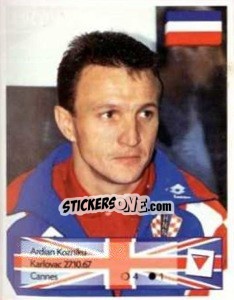 Sticker Ardian Kozniku - Euro 1996 - Manil