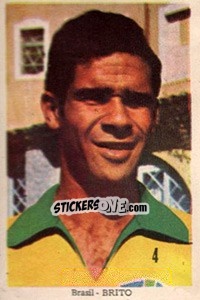 Sticker Brito - Mexico 1970 n. 4 - Editora Sadira