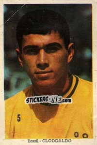 Figurina Clodoaldo - Mexico 1970 n. 5 - Editora Sadira