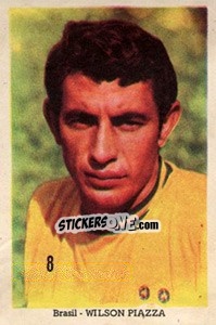 Sticker Wilson Piazza - Mexico 1970 n. 8 - Editora Sadira