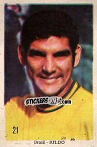 Sticker Rildo - Mexico 1970 n. 21 - Editora Sadira