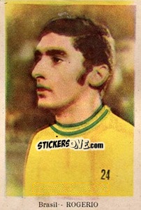 Sticker Rogerio - Mexico 1970 n. 24 - Editora Sadira