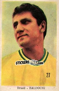 Sticker Baldochi - Mexico 1970 n. 27 - Editora Sadira