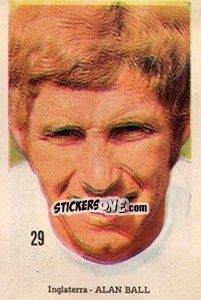 Cromo Alan Ball - Mexico 1970 n. 29 - Editora Sadira